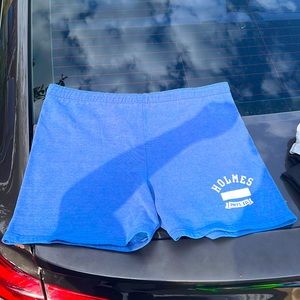 XL Short royal blue physical therapy shorts